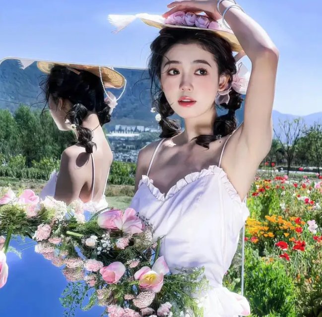 俏皮女学生